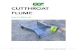 Cutthroat Flume Users Manual - Flumes - Manholes - … the 1960’s researchers at the Utah Water Research Laboratory at ... a hydraulic jump must ... • When Cutthroat flumes are