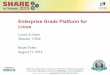 Enterprise Grade Platform for Linux - Confex · PDF fileEnterprise Grade Platform for Linux Lunch & Learn ... Docker(Chef Puppet(Openstack ... jMeter(Wordpress(Ceilometer