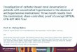 antihypertensive medications: Three-month results … HTN...• Renal denervation therapy (RDN) targets the sympathetic nervous system • SYMPLICITY HTN-3 trial failed to demonstrate