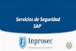 Servicios de Seguridad SAP -  n...obtener una visión global del ... SAP IDM tiene una licencia gratuita para utilizar contra sistemas SAP ... (Scripts) a través de la