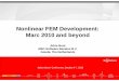 Nonlinear FEM Development: Marc 2010 and beyond - MSC …pages.mscsoftware.com/rs/mscsoftware/images/msc... · Nonlinear FEM Development: Marc 2010 and beyond Italian Users’ Conference,