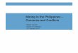 Mining in the Philippines – Concerns and · PDF fileMining in the Philippines – Concerns and Conflicts Report Launch ... Dept of Health ... Reading the Mining in the Philippines