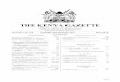 THE KENYA GAZETTE - Kenya Law Reportskenyalaw.org/kenya_gazette/gazette/download/Vol.CXVINo_.112_.pdf · Irene Kamunge; Joint Secretaries: ... National Land Commission Act, ... THE