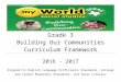 Grade 3 Building Our Communities Curriculum … pages/Social Studies... · Web viewPearson TE: Active Reading and Concept Web, P. 254 - 256 THURSDAY A pril 13 Teacher Created Assessment