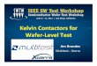 Kelvin Contactors for Wafer Level Test - · PDF fileKelvin Method over 150 Years Old • Created by William Thompson (Lord Kelvin) • Also Calculated Absolute Zero • Kelvin temperature