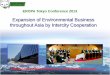 Expansion of Environmental Business throughout Asia · PDF fileExpansion of Environmental Business throughout Asia by Intercity Cooperation Kitakyushu Asian Center for Low Carbon Society
