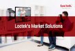 Loctek's market solutions - TV wall mounts & TV carts