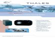 Multicolor InfraRed Alerting Sensor - Thales Group · PDF fileMulticolor InfraRed Alerting Sensor Passive missile system designed to detect, track and give warning of ... aircraft