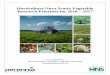 Horticulture Nova Scotia Vegetable Research Priorities …horticulturens.ca/wp-content/uploads/2014/06/Horticulture-NS-Veg... · Horticulture Nova Scotia Vegetable Research Priorities