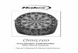 Omicron Electronic Dartboard 1 - Ben's Pro Tipsbensprotips.com/dartboards/65154 Omicron.pdfOmicron Electronic Dartboard _ 2 LIMITED-1 YEAR WARRANTY This Halex product is warranted