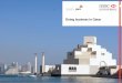 Doing business in Qatar - PwC · PDF filefor most companies in Qatar. Financial reporting is based on IFRS. • Qatar is a member of the Gulf Co-operation Council along ... Doing business