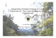Integrating Climate Change in Local Governance: The Case ... · PDF fileSixteenth Asia-Pacific Seminar on Climate Change ... – Environmental Policy ... Transportation Industrial