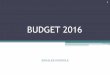 BUDGET 2016 - Bombay Chartered Accountants' Society · PDF filedeclared the international transaction and disclosed all the ... section 286 A. ... Loan sanctioned - 1 stApril, 2016