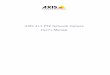 AXIS 213 PTZ Network Camera User’s Manual Quick User’s GuideAXIS COMMUNICATIONS About This Document This manual is intended for administrators and users of the AXIS 213 PTZ Network