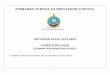 ZIMBABWE SCHOOL EXAMINATIONS COUNCIL - · PDF fileZIMBABWE SCHOOL EXAMINATIONS COUNCIL ... File Organisation and Database Concepts ... 7.2 Systems analysis and design 7.3 File organisation