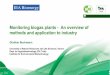 Monitoring biogas plants - An overview of methods …task37.ieabioenergy.com/files/daten-redaktion/download/publications...Monitoring biogas plants - An overview of methods and application
