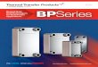2014 Brazed Plate Heat Exchangers for Fluid Power … Plate Heat Exchangers for Fluid Power Applications BPSeries ... Test Pressure 650 psi ... n Mounting Studs Standard