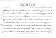 TENOR SAX 1 As recorded by COUNT BASIE and his … SAX 1 As recorded by COUNT BASIE and his Orchestra ALL OF ME Words and Music by GERALD MARKS and SEYMOUR SIMON Arranged by BILLY
