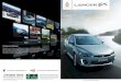 Future history - MITSUBISHI · PDF fileFuture history Mitsubishi Lancer first hit the streets in 1973 and has never looked back. ... Mitsubishi’s new Lancer EX is more than just