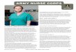 ARMY NURSE CORPS - United States Army … nursing. ... The Army Nurse Corps encourages its nurses to improve their skills and enhance their professional experience through a
