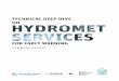 TECHNICAL DEEP DIVE ON CONTENTS ACKNOWLEDGEMENTS 5 ACRONYMS AND ABBREVIATIONS 6 EXECUTIVE SUMMARY 8 Technical Deep Dive on Hydromet Services for Early Warning 8 Participants’ Profile