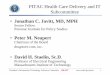 PITAC Health Care Delivery and IT Subcommittee - · PDF filePITAC Health Care Delivery and IT Subcommittee • Jonathan C. Javitt, MD, MPH Senior Fellow Potomac Institute for Policy