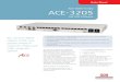 Data Sheet - rad- · PDF fileABIS OPTIMIZATION Using up to 6 E1 Abis interfaces, ACE-3205 can be configured to receive and optimize GSM Abis traffic for transport over ATM or packet-switched