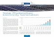Solar Photovoltaic Electricity Generation - EUROPA Photovoltaic Electricity Generation SETIS ... Methodology used for RoW data collection has changed in 2012. ... better suited to