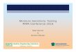 Moisture Sensitivity Testing PAPA Conference 2016 Fannin and... · Moisture Sensitivity Testing PAPA Conference 2016 Neal Fannin & ... Why AASHTO T 283? ... Accuracy of T-283 is generally