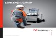 Cable Fault Locating Fault Profiles Guide - PMC · PDF fileelectromagnetic impulse detector is used along with the surge generator. Surge the cable with the surge generator. ... underground
