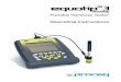 Operating Instructions - PCTE UCS/Equotip3--Manual.pdf · 4.6 Setting conversions to other hardness scales or tensile ... 4.7 Setup of plant-internal conversion ... The hardness tester