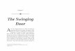 The Swinging Door - LifeAssuranceMinistries.com files/newshutdoor.pdf · chapter is to document what I call “the swinging door,” ... a great darkness settled upon those who had