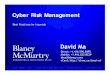 Cyber Risk Management - Blaney McMurtry  · PDF fileCyber Risk Management Best Practices for Insureds. ... Hackers gain access to Equifax and steal ... 2006 - BC government