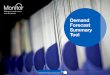 Demand Forecast Summary Tool - gov.uk · PDF fileWhat does the Demand Forecast Summary tool do ... •Includes a ‘trust strategic initiatives’ sheet to ... •Expected rate of