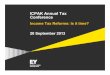 ICPAK Annual Tax Conference · PDF fileICPAK Annual Tax Conference Income Tax Reforms: ... interest computation and the period applicable ... Back-door ‘capital gains tax’through