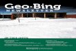 Geo Department of Geological Sciences and … GeoDepartment of Geological Sciences and Environmental Studies.Bing 2017 NEWSLETTER IN THIS ISSUE Record snow storm of 3/14/17 (Photo