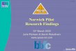 Norwich Pilot Research Findings - British Board of Film ... - Research...Norwich Pilot Research Findings. ISO9000 ... seen it and I know she’d love it and ... guidance things are