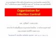 Organization for Infection Controlbamras.ddc.moph.go.th/th/ic-download/15-Dec-2014/17-Organization... · • Nosocomial dengue infection ... • Guideline for Disinfection and Sterilization