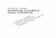 PART ONE Putting conflict into context - Kogan Page · PDF file14 Putting Conflict into Context ... too many organizations still turn to formal processes for managing conflict in the