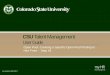 CSU Talent Management - Office of Equal Opportunity · PDF fileCSU Talent Management User Guide ... OR by clicking and dragging the name of the document into the desired order. 2