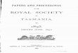 01' THII ROYAL SOCIETY - RRUFFrruff.info/uploads/Papers_and_proceedings_of_the_Royal_Society_of... · 01' THII ROYAL SOCIETY 01' TASMANIA, JOB (ISSUED ... does not contain a census