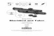 Horus Vision Blackbird and Talon · PDF file6 CHARACTERISTICS OF THE HORUS BLACKBIRD & TALON SCOPES: Zero or very low magnification, variable to mid and high powers Rapid acquisition