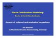 Noise Certification Workshop - International Civil … 20 to 21 October 2004 2 Noise Certification Workshop Table of ContentsTable of Contents 1. Introduction documents, chapters of