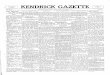 THE - jkhf.info - 1924 - The Kendrick Gazette/1924 July...THE 'KENDRICK GAZETTE Dr. Jesse H. Burgess itis" C. A. Hagen State Senate Election, Nov. 4, 1924 Black