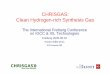 CHRISGAS: Clean Hydrogen-rich Synthesis Gastu-freiberg.de/sites/default/files/media/professur-fuer-energiever... · KS Ducente AB. The Issue Addressed ... CHRISGAS Clean Hydrogen-rich