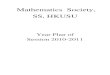 Mathematics Society, SS, HKUSU plan of session 2010-201… · Mathematics Society, SS, HKUSU Year Plan of Session 2010-2011 . ... “Department” shall mean the Department of Mathematics,