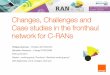 Changes, Challenges and Case studies in the fronthaul ... · PDF fileChanges, Challenges and Case studies in the fronthaul ... Be compatible for a full site fronthaul swap : 2G, 3G