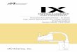 Horizontal Articulated Robot – IX Series High-speed ... · PDF fileHorizontal Articulated Robot – IX Series ... High-speed Specification, Arm Length 500/600. ... RU DQ DFWXDWRU