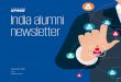 India alumni newsletter - KPMG · PDF fileIndia alumni newsletter ... from the HR department ... investments in infrastructure, insurance and manufacturing