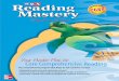 Your Master Plan for Core Comprehensive Reading Mastery Signature Edition is research-based and field ... Teacher’s Take-Home Book or Answer Key √ √ √ √ √ ... and The Story